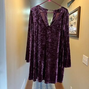 Beautiful velvet hippie like dress